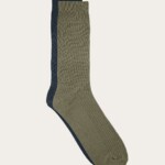 Socken 2-Pack Classic burned olive von KnowledgeCotton Apparel