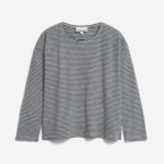 Longsleeve Xianaa Lovely Stripes black-oatmilk von Armedangels