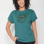 T-Shirt Stop Nature Forest Life jungle green von Greenbomb