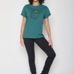 T-Shirt Stop Nature Forest Life jungle green von Greenbomb