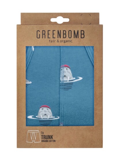 Trunk Animal Walrus blue mix von Greenbomb