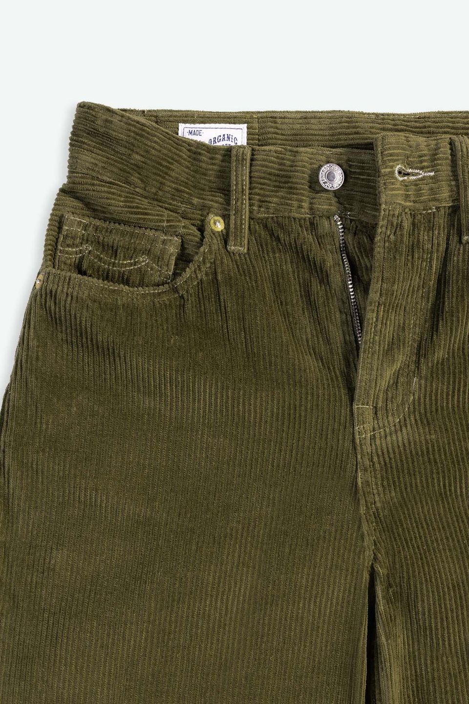 Hose Liora Cord burnt olive von Kings of Indigo