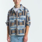 Jacke Donovan square jacquard von Kings of Indigo