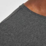 Basic T-Shirt dark grey melange von KnowledgeCotton Apparel