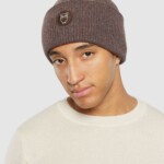 Beanie Big Rib demitasse (brown) von KnowledgeCotton Apparel