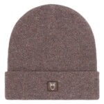 Beanie Double layer wool demitasse (brown) von KnowledgeCotton Apparel