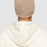 Beanie Double layer wool kelp melange von KnowledgeCotton Apparel