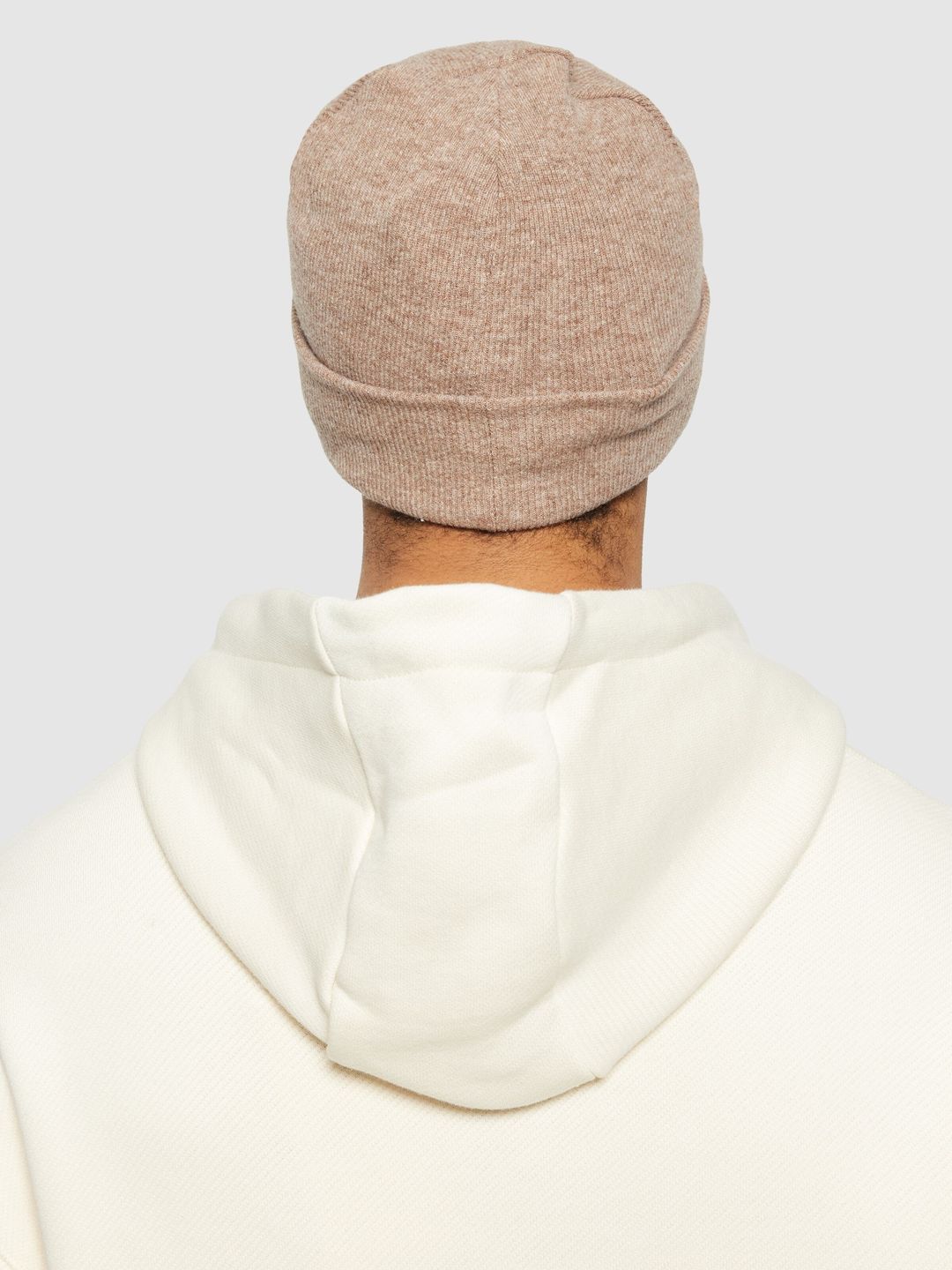 Beanie Double layer wool kelp melange von KnowledgeCotton Apparel