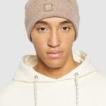 Beanie Double layer wool kelp melange von KnowledgeCotton Apparel