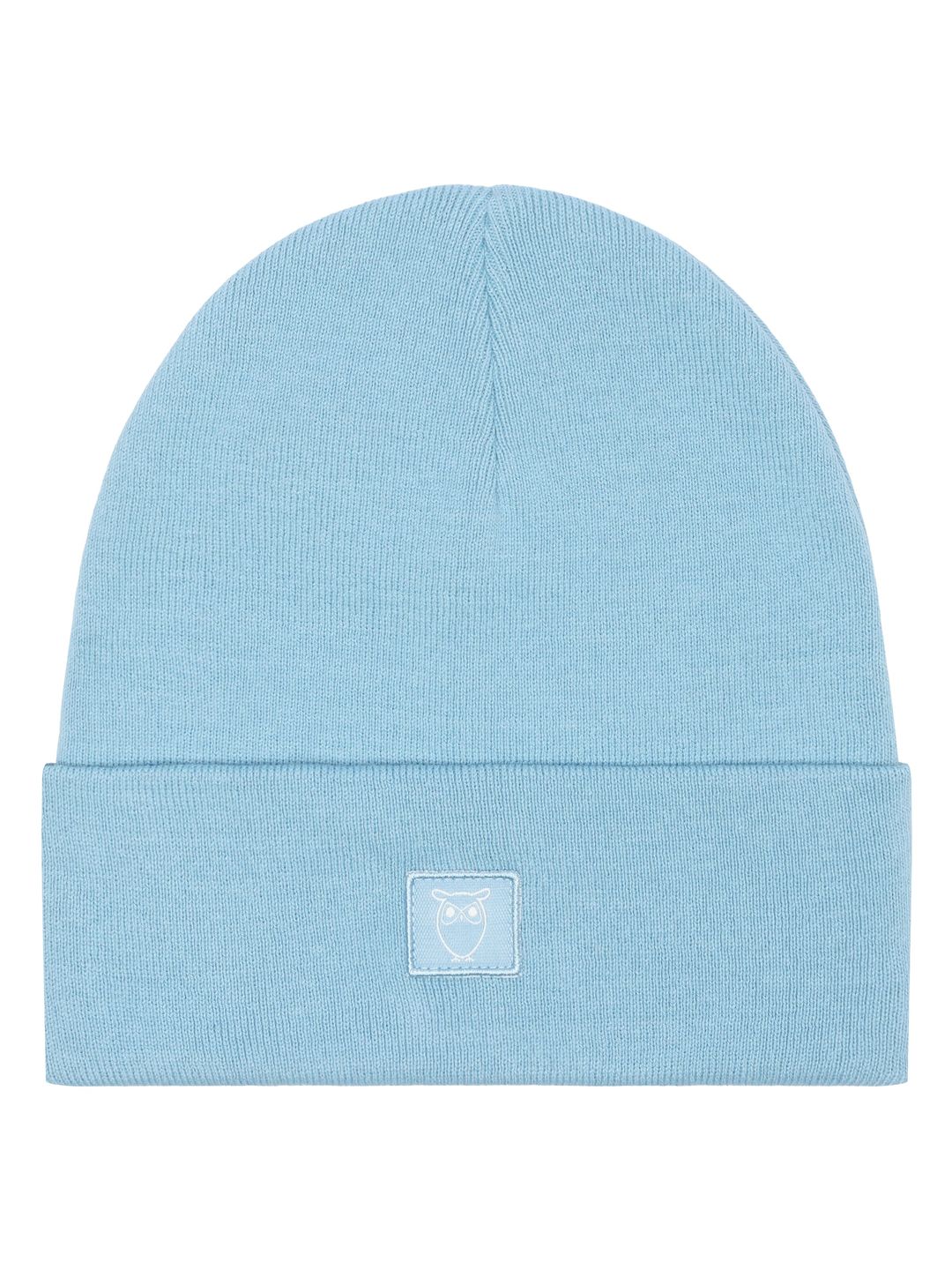 Beanie Knitted Rib glacier lake von KnowledgeCotton Apparel