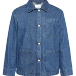 Overshirt Classic Denim dark blue denim von KnowledgeCotton Apparel