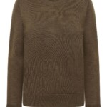 Pullover Merino Crew Neck dark olive von KnowledgeCotton Apparel