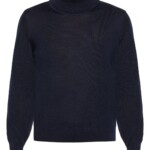 Pullover Merino Roll Neck total eclipse von KnowledgeCotton Apparel