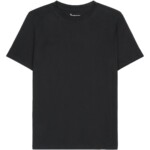 T-Shirt Basic black jet von KnowledgeCotton Apparel