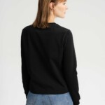 Longsleeve Aastha black von MELAWEAR