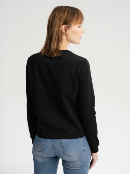 Longsleeve Aastha black von MELAWEAR