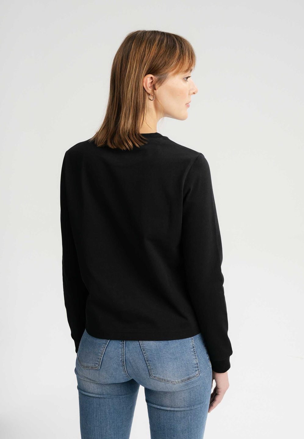 Longsleeve Aastha black von MELAWEAR