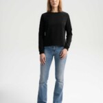 Longsleeve Aastha black von MELAWEAR