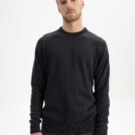 Pullover Feinstrick Himal black von MELAWEAR