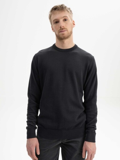 Pullover Feinstrick Himal black von MELAWEAR