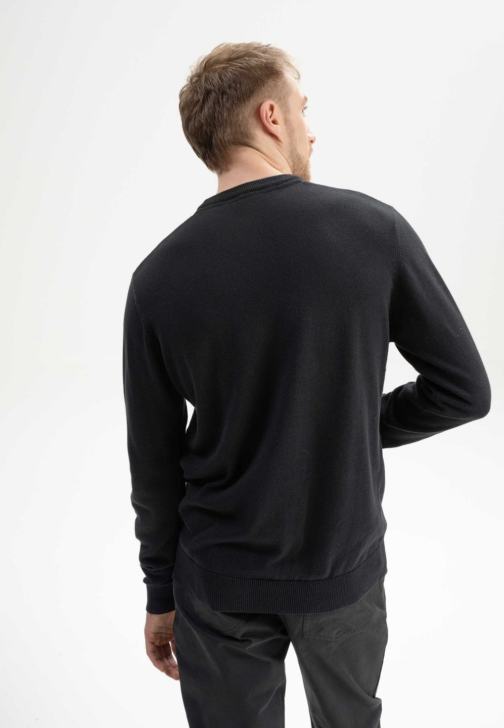 Pullover Feinstrick Himal black von MELAWEAR