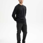 Pullover Feinstrick Himal black von MELAWEAR