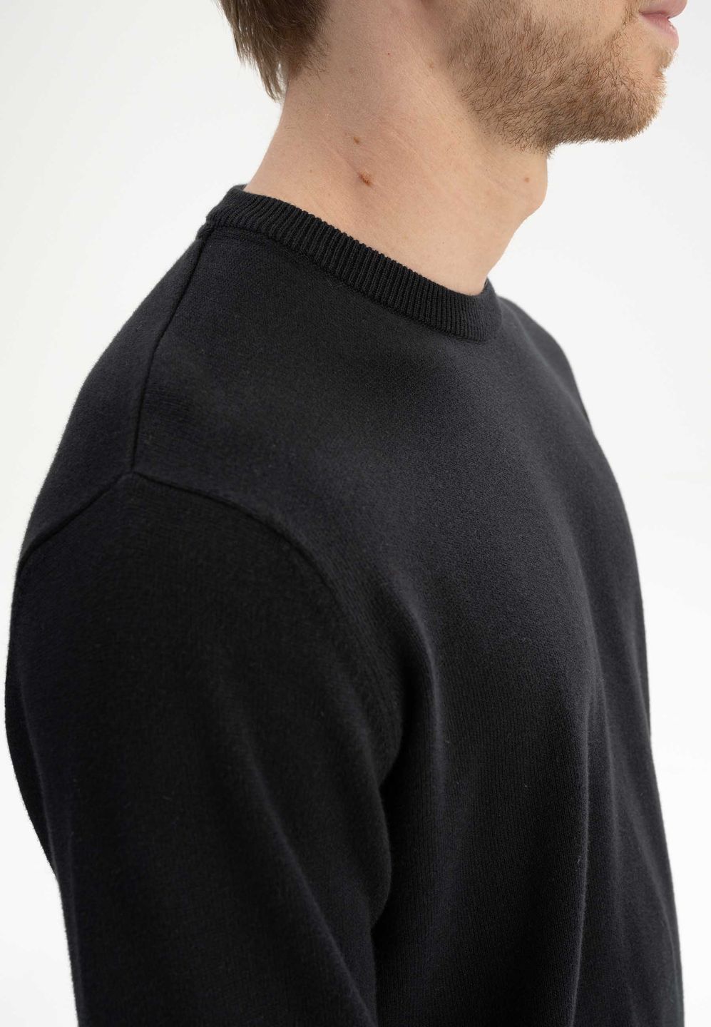 Pullover Feinstrick Himal black von MELAWEAR