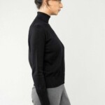 Pullover Feinstrick Mayura black von MELAWEAR