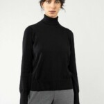 Pullover Feinstrick Mayura black von MELAWEAR