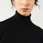 Pullover Feinstrick Mayura black von MELAWEAR