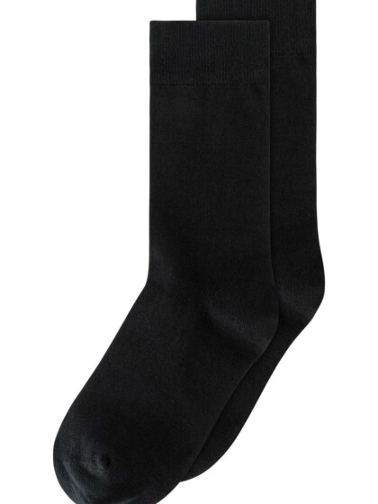 Socken Basic 2 Pack black von MELAWEAR