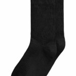 Socken Ribbed 2 Pack black von MELAWEAR