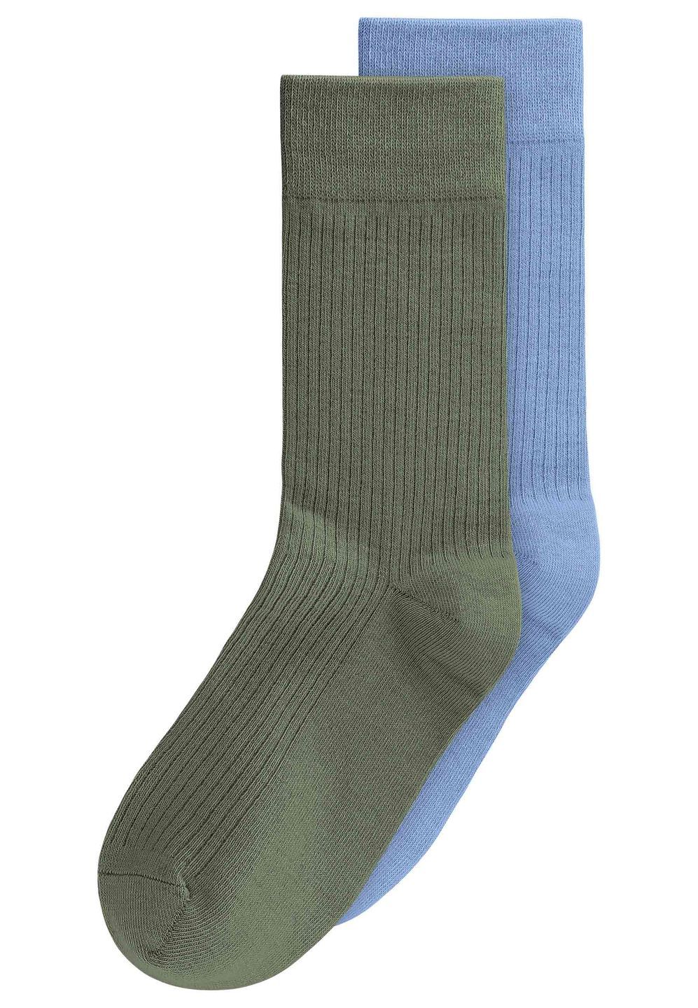 Socken Ribbed 2 Pack thyme