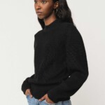 Strickpullover Riya black von MELAWEAR