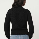 Strickpullover Riya black von MELAWEAR