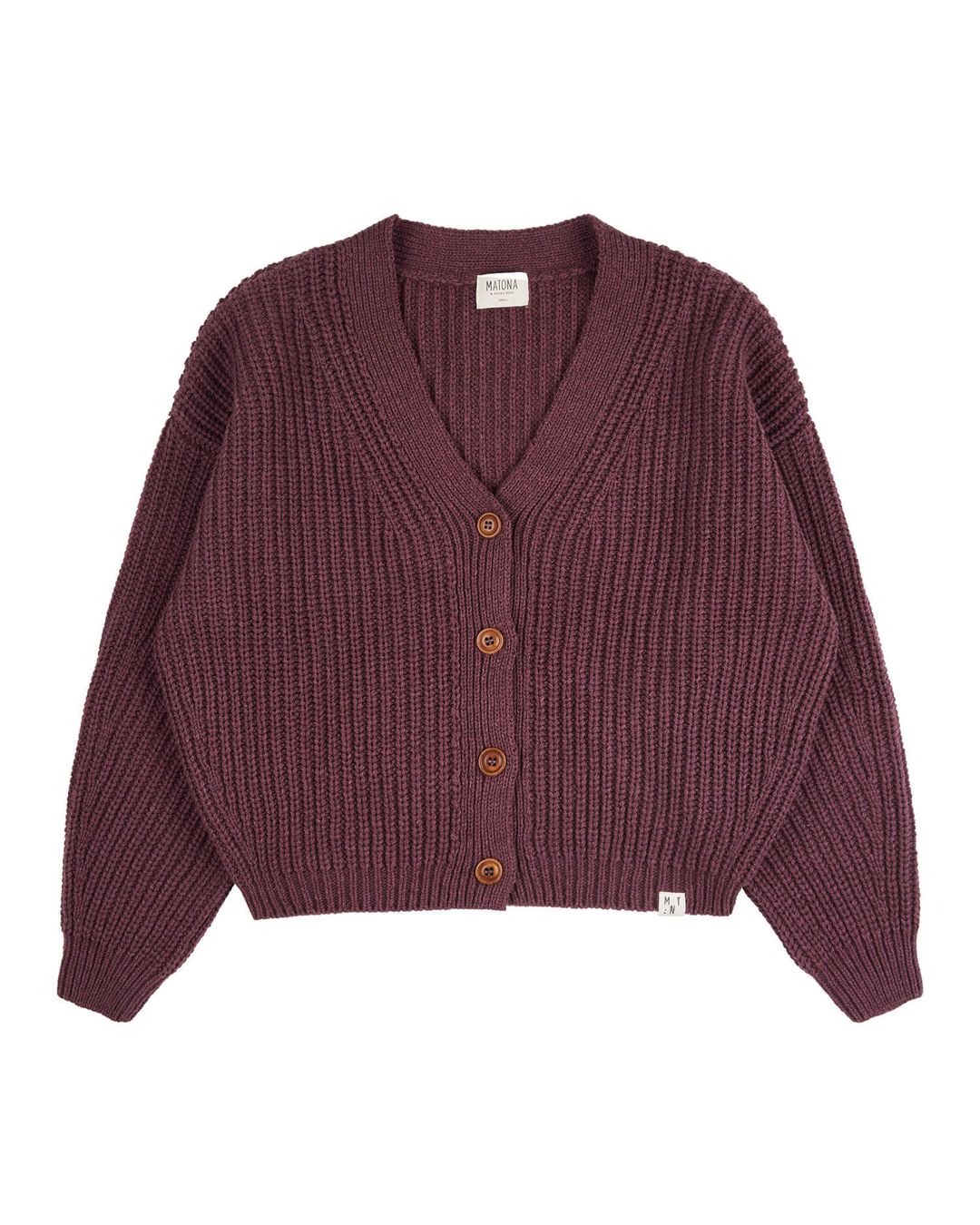 Strick Cardigan berry von Matona