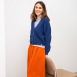 Strick Cardigan royal blue von Matona