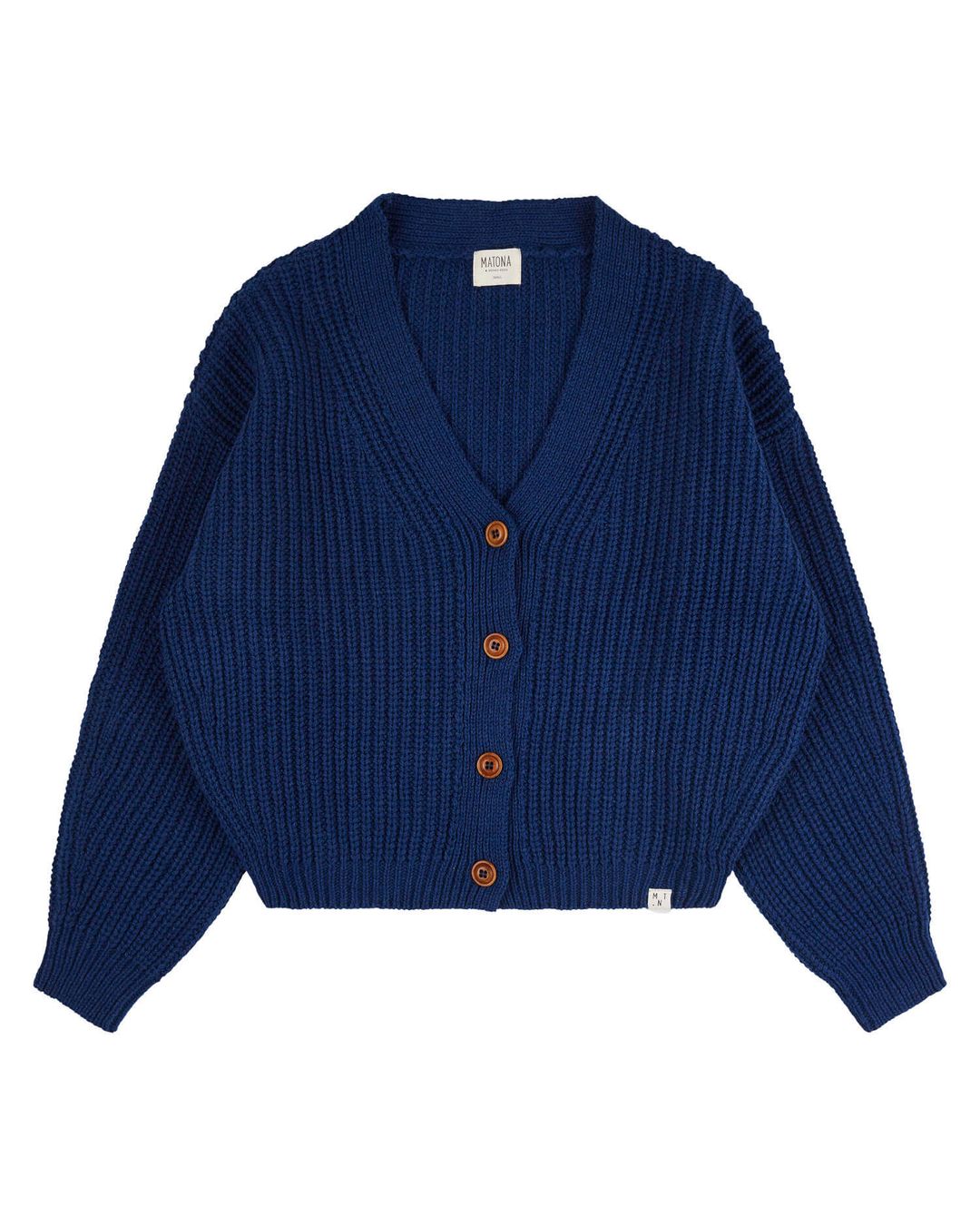 Strick Cardigan royal blue von Matona