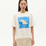 T-Shirt Lucia animals / white von Thinking MU