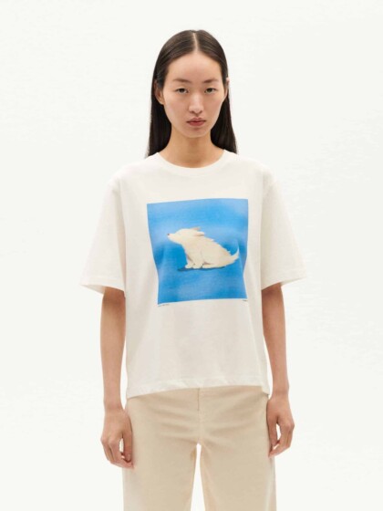 T-Shirt Lucia animals / white von Thinking MU