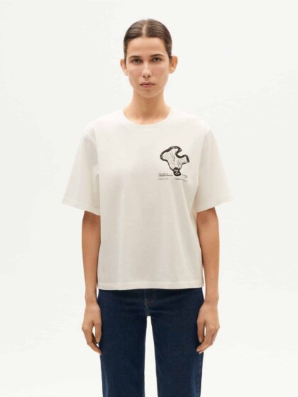 T-Shirt Lucia fhungi / white von Thinking MU