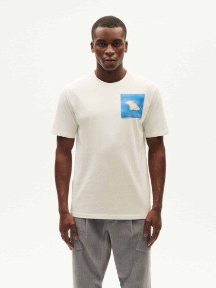 T-Shirt Zach white von Thinking MU