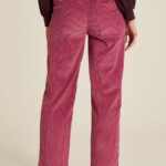 Cordhose red violet von Tranquillo