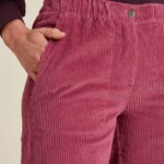 Cordhose red violet von Tranquillo