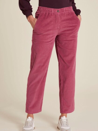 Cordhose red violet von Tranquillo