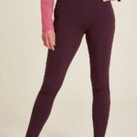 Jersey-Leggings plum von Tranquillo