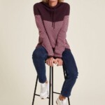 Rollkragenpullover plum von Tranquillo