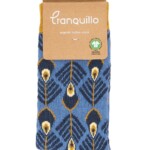 Socken mit orientalischen Muster golden spice von Tranquillo