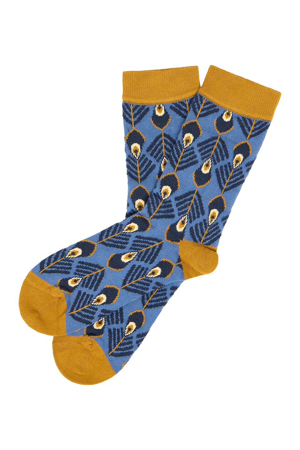 Socken mit orientalischen Muster golden spice von Tranquillo