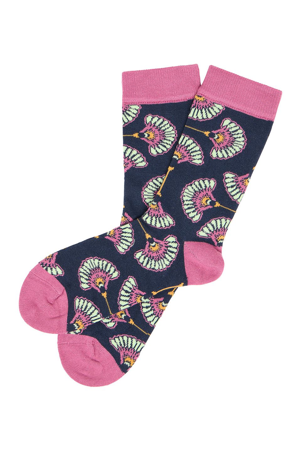 Socken mit orientalischen Muster red violet von Tranquillo